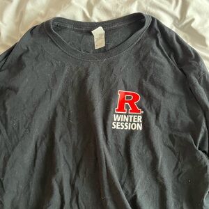Rutgers Black Long Sleeve